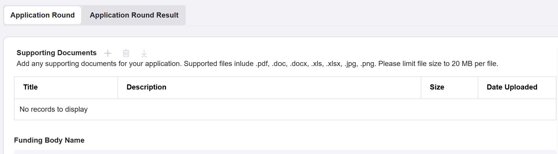 Supporting Documents